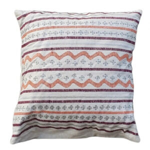 Nordstrom at Home Beige 20x20 Boho Pillow